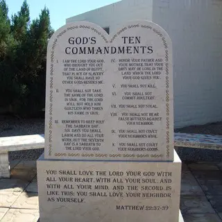 God's Ten Commandments