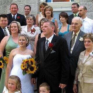 Wedding at St. Mary's Parish