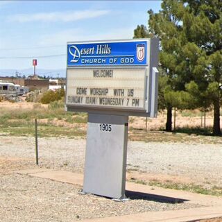 Desert Hills Church of God - Alamogordo, New Mexico