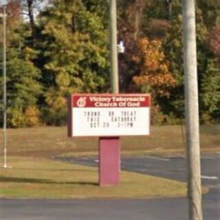 Victory Tabernacle Church of God sign