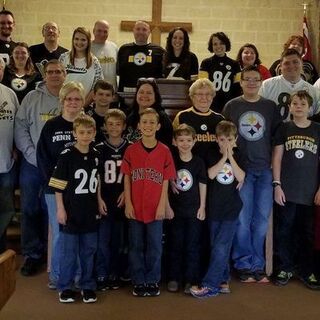 Sporting our colors on "Team Sunday