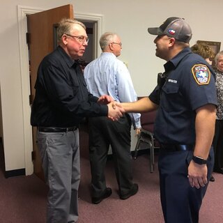 Barbeque at Hope Lutheran honoring First Responders