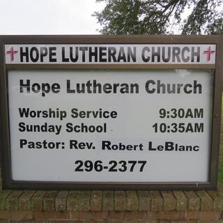 Our church sign