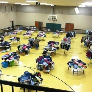 Southern Hills Clothed in Christ clothing closet