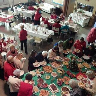 2014 Christmas Tea - Great to see the hall so festive!