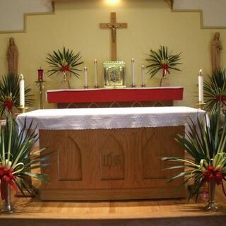 The altar