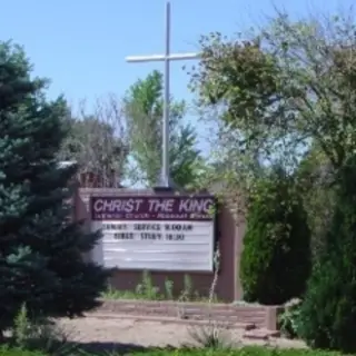 Christ The King Lutheran Church sign