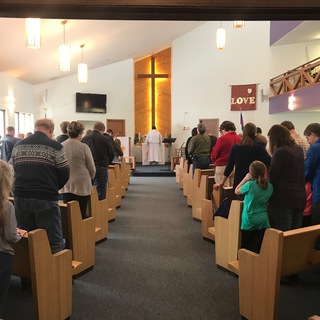 Sunday worship at Christ The King