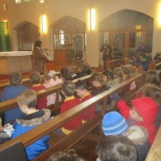 Inside St Edmund's church