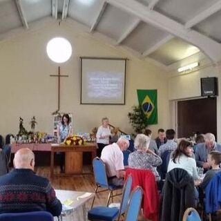 Sunday service at Shotgate Baptist Church