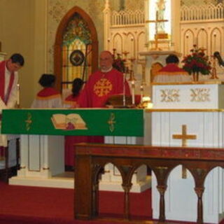 Bishop Stanley Celebrating Mass