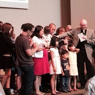 Commissioning service for our new pastor, Peter Chin