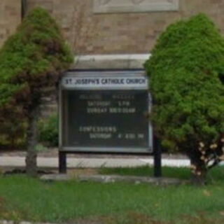 St. Joseph church sign