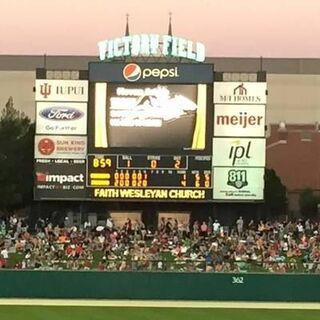 Ball game and fellowship with Faith Family