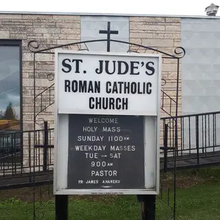 St. Jude's Church sign