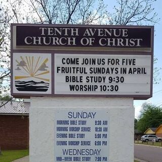 Tenth Avenue Church of Christ - Columbus, Mississippi