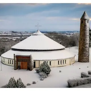 St. Joseph's Church in winter