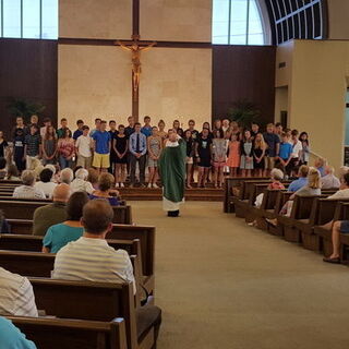 Blessing of Confirmation Candidates