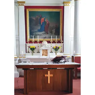 The altar