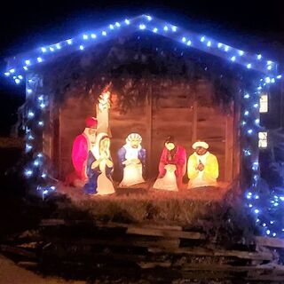 St Luke Downeyville Nativity Scene 2018