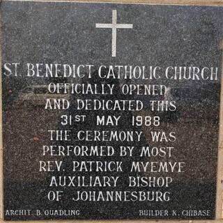 St Benedict Catholic Church Sebokeng, Gauteng