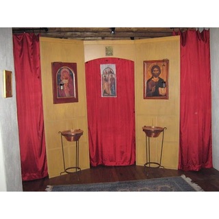 The chapel interior