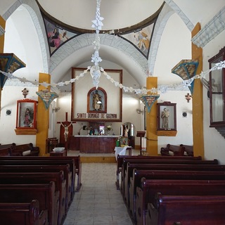 Inside Santo Domingo de Guzmán Parroquia