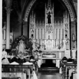 May Devotions 1950's at St. Anthony's