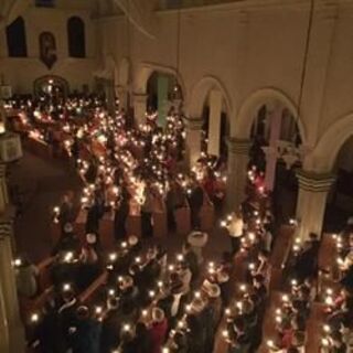 Easter Vigil 2015 at Sacred Heart Church