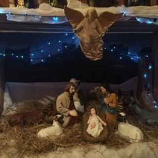 Merry Christmas! The Navity Scene at Sacred Heart Church Placentia