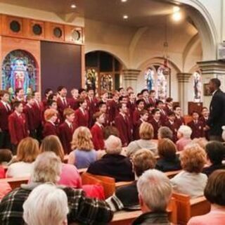 The Junior Choir of St. Michael's Choir School are now performing as a part of the concert at Sacred Heart Church.