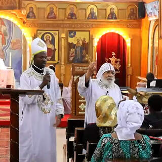 27 November 2022 - Divine Liturgy with H.G Bishop Paul from St. Mark church Nairobi, Kenya