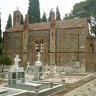 Saint Eleftherios Orthodox Cemetary Church Markopoulo Mesogaias, Attica