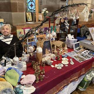 Oasis’s stall at a St Peter’s craft fair