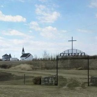 St. Denis Cemetery and Church