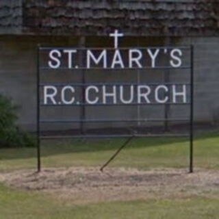 St. Mary's church sign