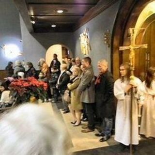 The 5 pm Children's mass (Christmas Eve)