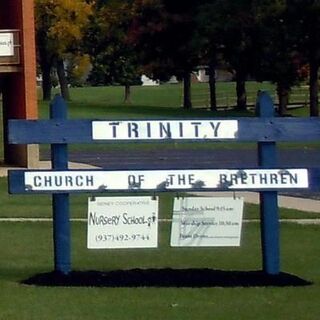 Trinity church sign