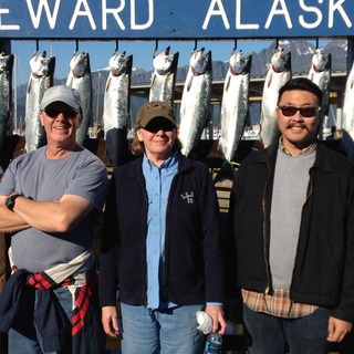 Intern Richard Chung, fisher of men and salmon