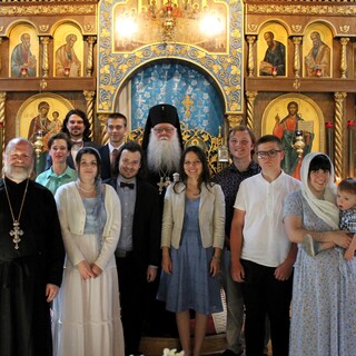 Michigan Deanery Youth Choir at St. Vladimir Church in Ann Arbor