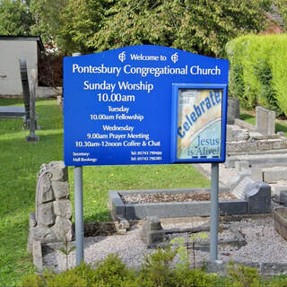 Pontesbury Congregational Church - Shropshire, Powys