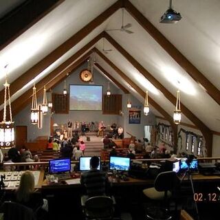 Sunday worship at South Blendon Reformed Church