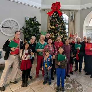 New Life Baptist Church  singing 2024 Christmas carols at the nursing homes