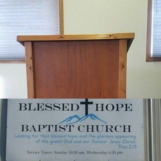 Blessed Hope Baptist Church East Helena, Montana