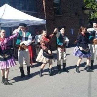 Polish dancers at St. Vincent de Paul 100th Anniversary