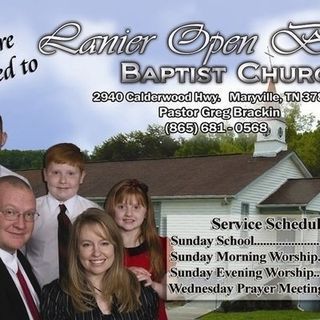 Lanier Open Bible Baptist Church Maryville, Tennessee