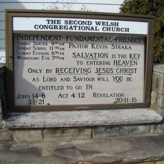 The Second Welsh Congregational Church - Wilkes-barre, Pennsylvania