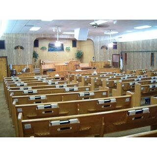 Interior View of South Heights Baptist Church of Sapulpa