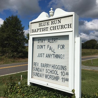 Blue Run Baptist Church - Somerset, Virginia