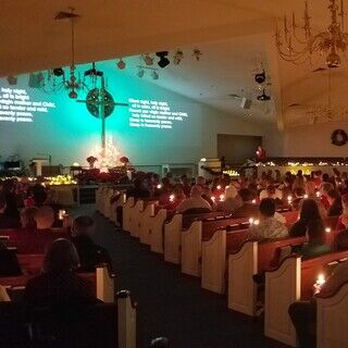 Christmas Eve candlelight service